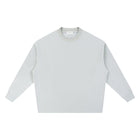 SM Sig. Knitted Round Neck Sweatshirt solitude front