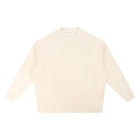 SM Sig. Knitted Round Neck Sweatshirt heather neutral front