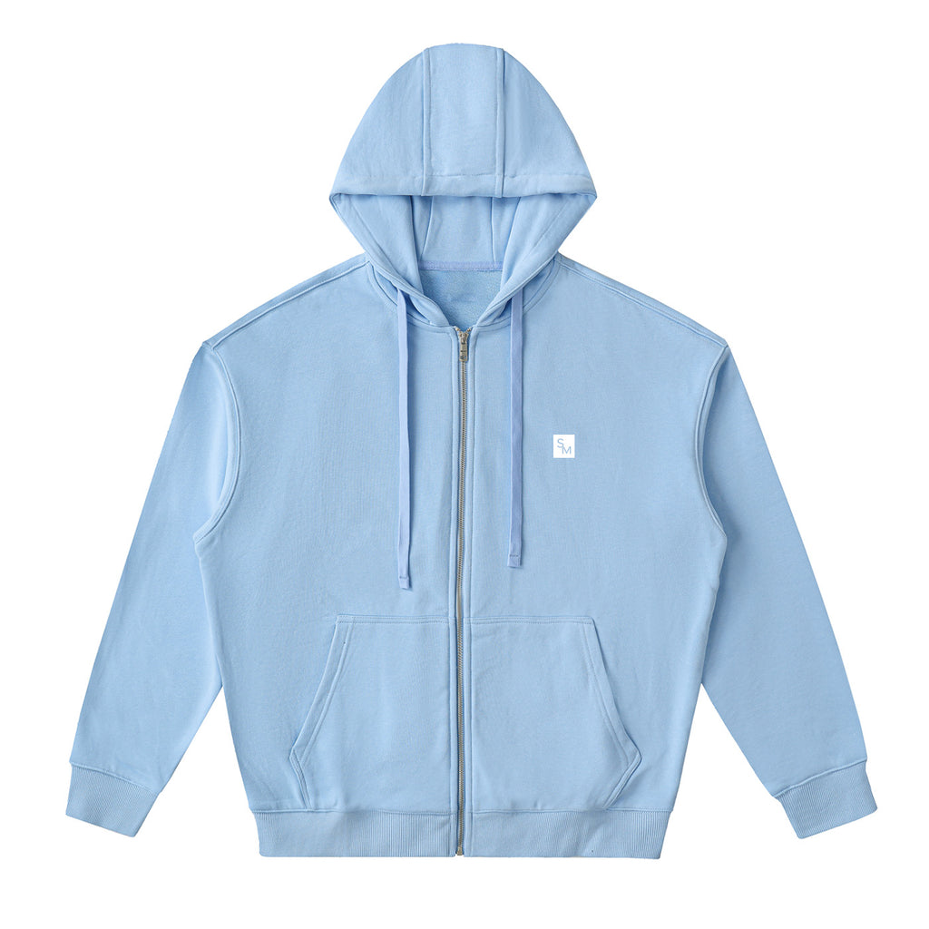 SM Sig. Hoodie blue front