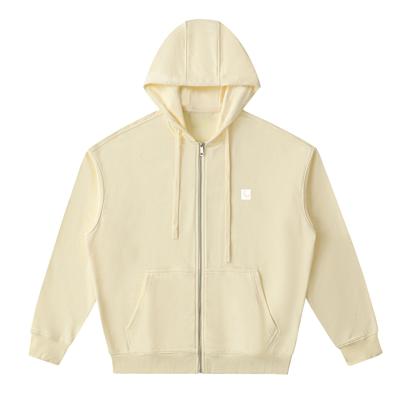SM Sig. Hoodie flax front