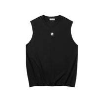 SM Sig. Sleeveless Tank Top black front
