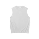 SM Sig. Sleeveless Tank Top off-white front
