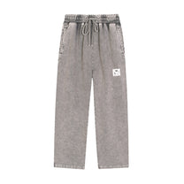 SM Snow Fade Sweatpants flower grey front