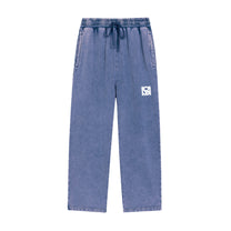 SM Snow Fade Sweatpants chambray front