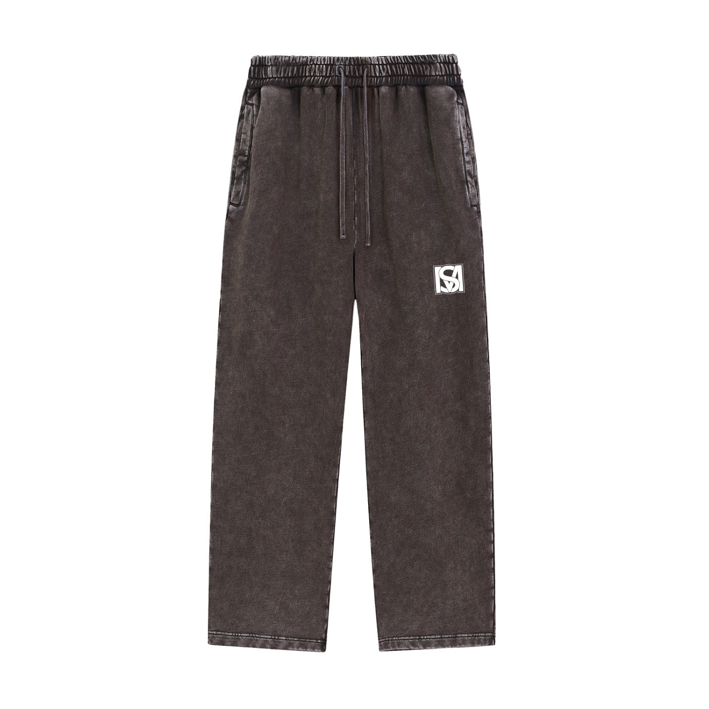 SM Snow Fade Sweatpants graphite front