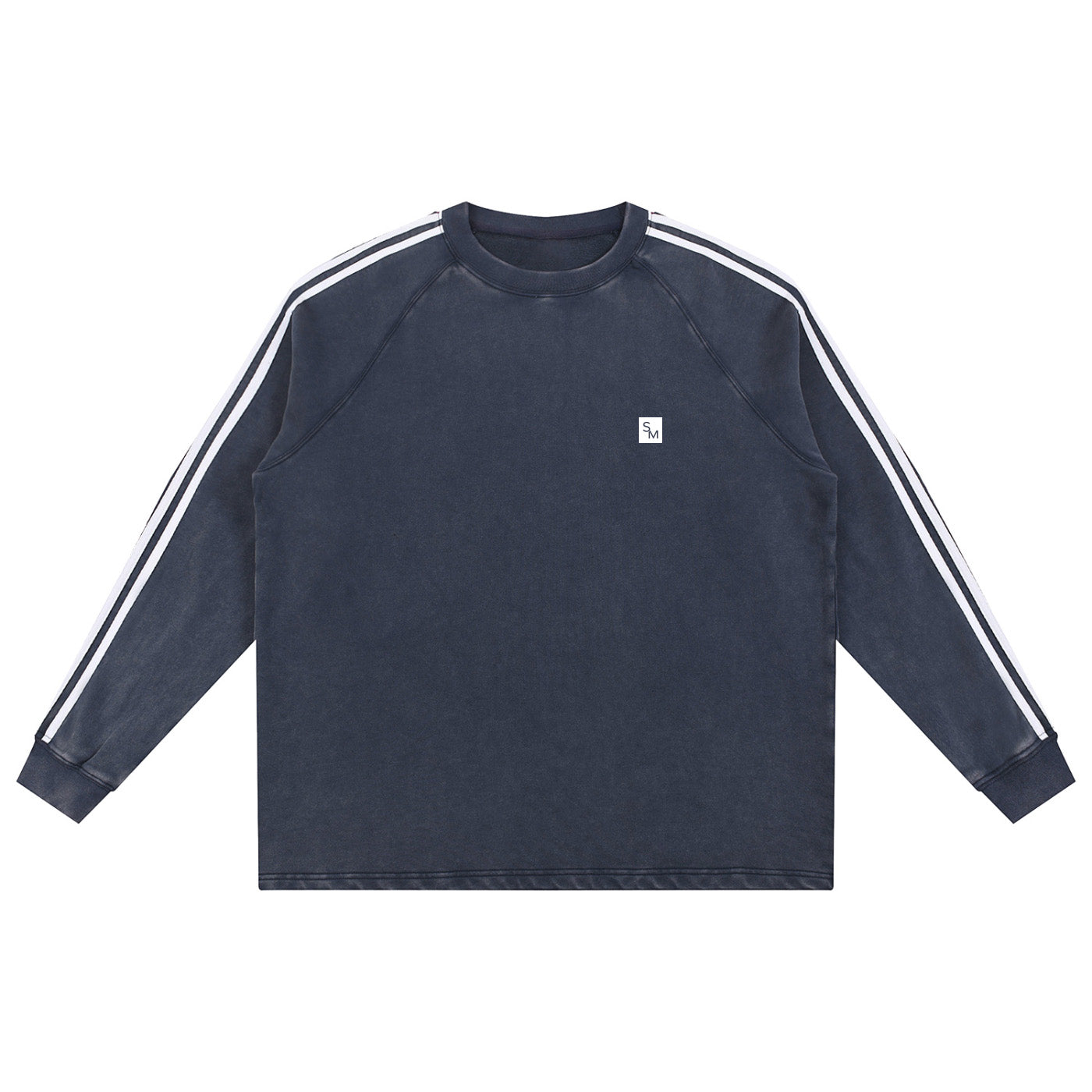 SM Sig. Snow Line Sweatshirt navy front