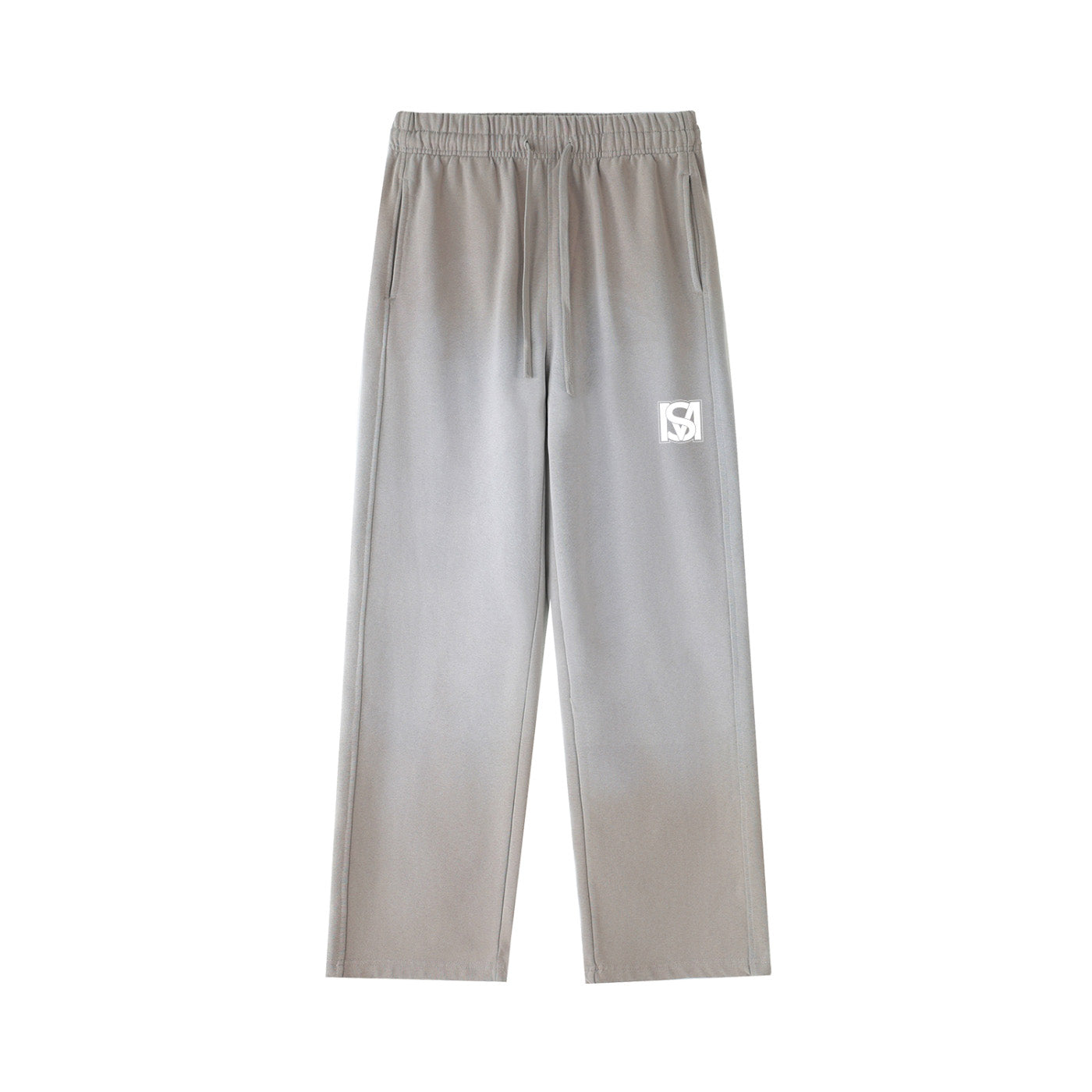 SM Washed Studio Sweatpants warm grey front