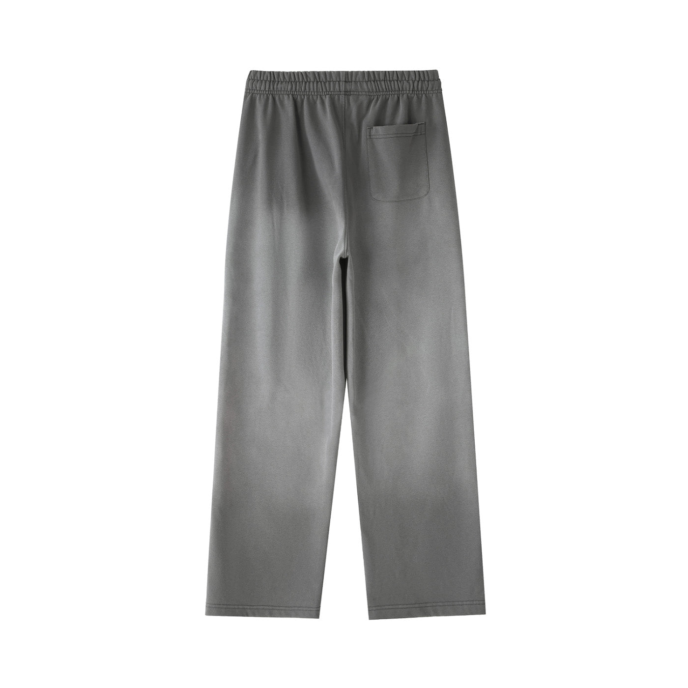 SM Washed Studio Sweatpants charcoal back