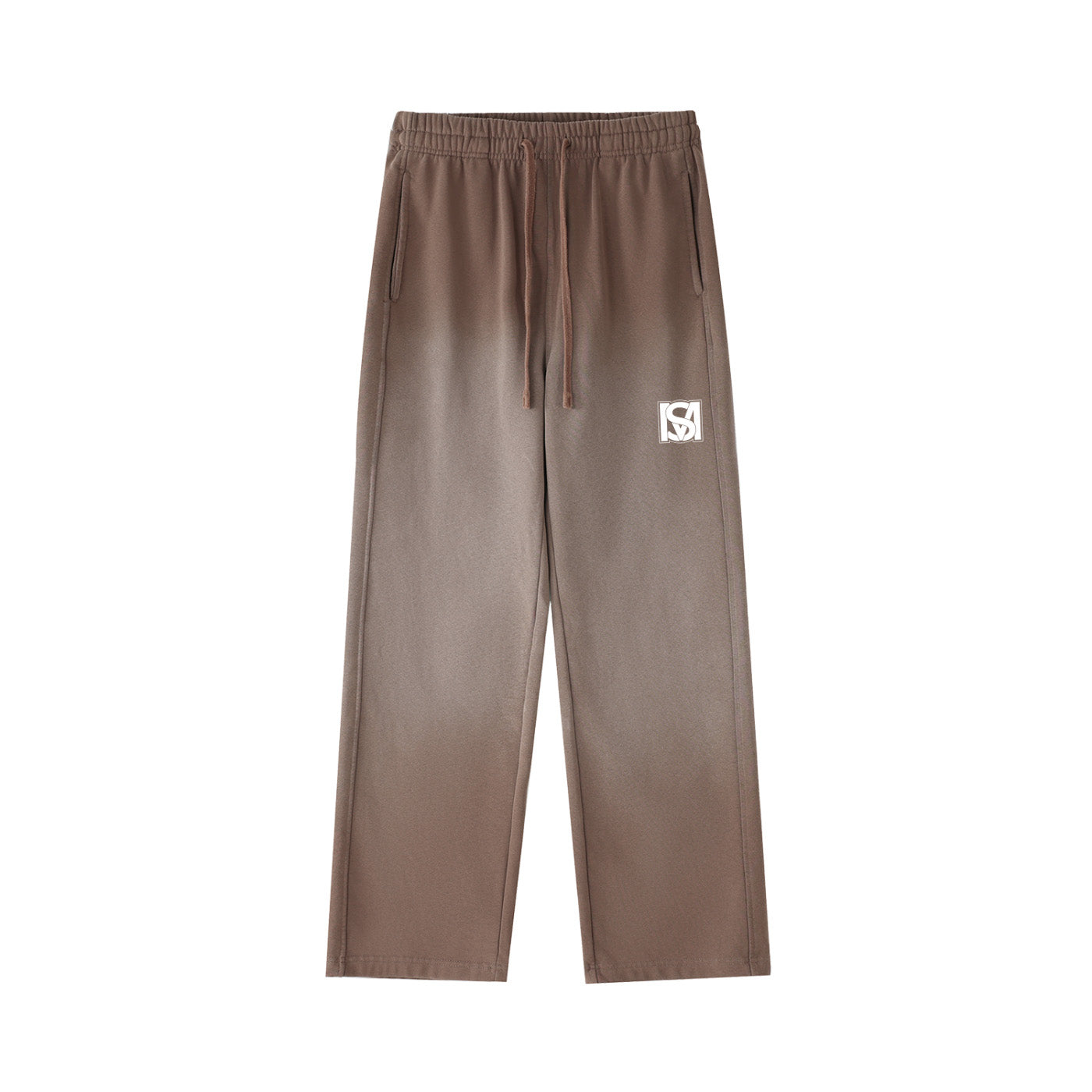 SM Washed Studio Sweatpants coffee front