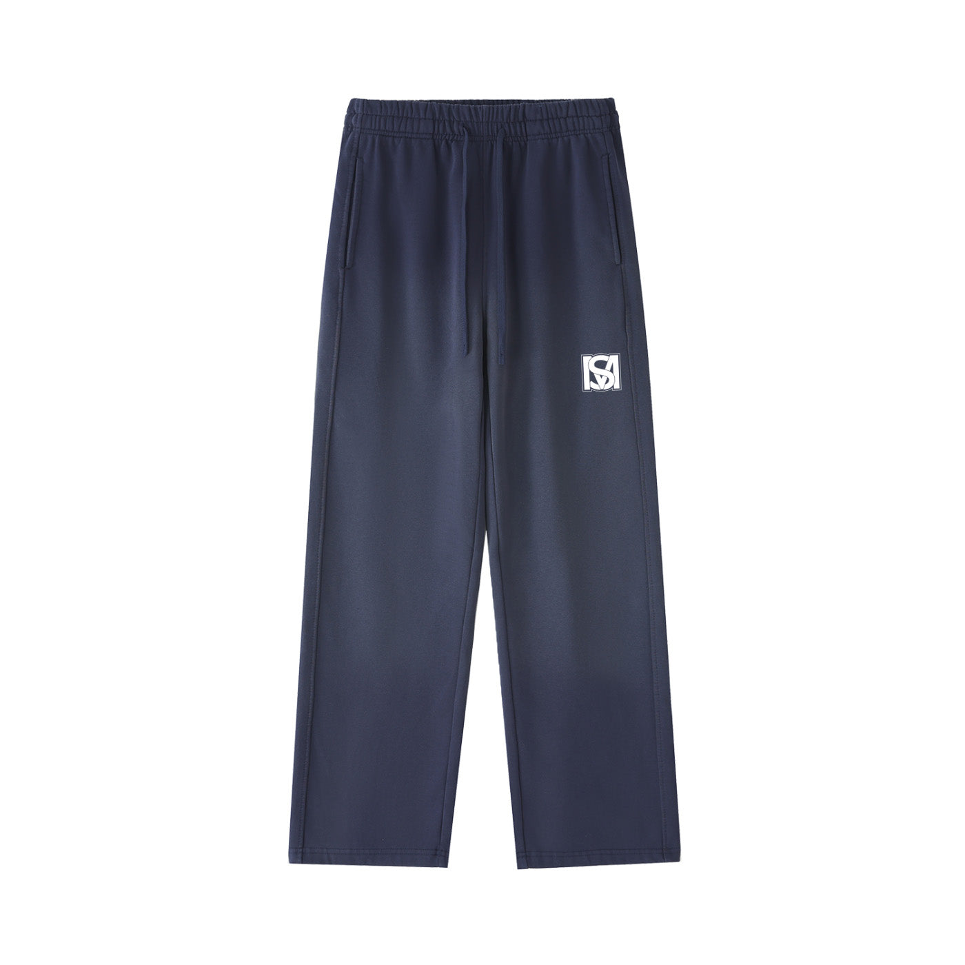 SM Washed Studio Sweatpants navy front