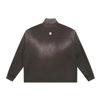 SM Sig. Sun Fade Quarter-Zip Sweatshirt kabul back