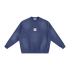 SM Sunfade Fleeced Sweatshirt navy front