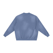 SM Sunfade Fleeced Sweatshirt blue back
