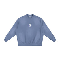 SM Sunfade Fleeced Sweatshirt blue front