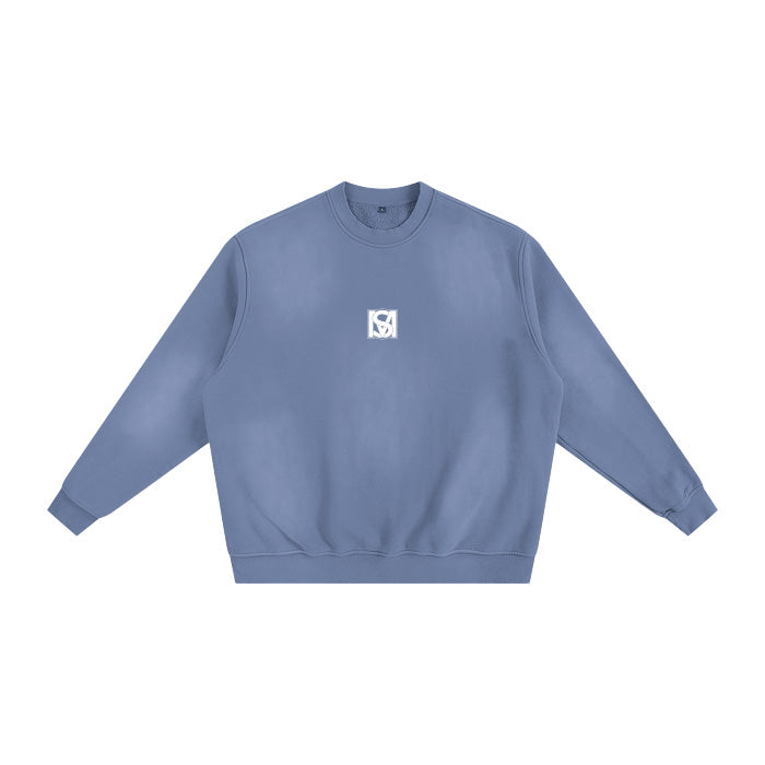 SM Sunfade Fleeced Sweatshirt blue front