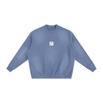 SM Sunfade Fleeced Sweatshirt blue front