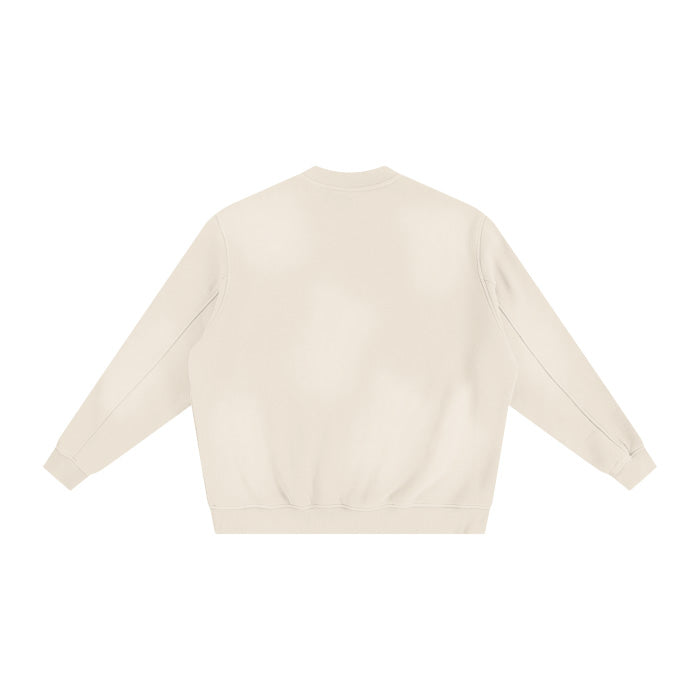 SM Sunfade Fleeced Sweatshirt classic cream back
