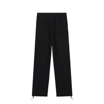 SM Sig. Toggle Hem Sweatpants black back