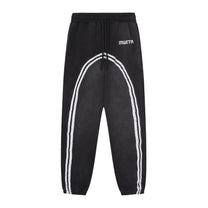SM Track Line Sweatpants black front