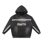 SM Track Line Hoodie black front