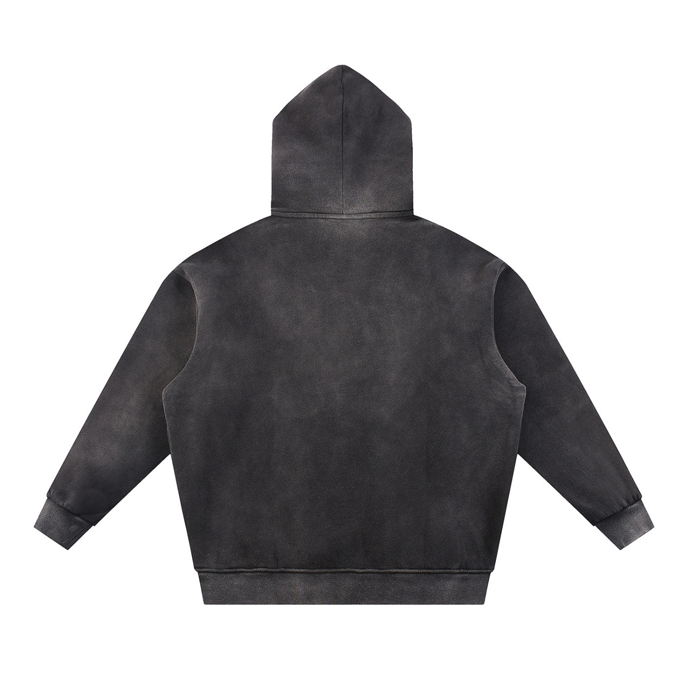 SM Track Line Hoodie black back