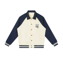 SM Varsity Baseball Jacket navy front
