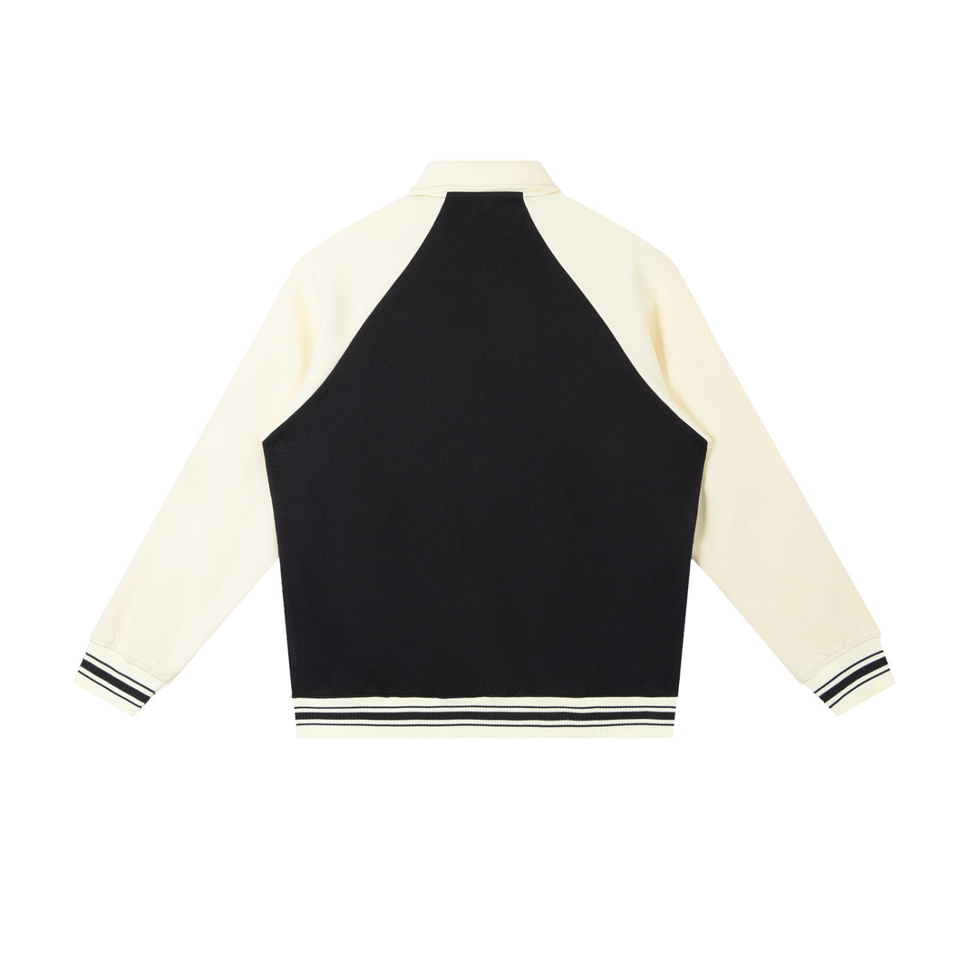 SM Varsity Baseball Jacket black back