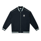 SM Varsity Zip Jacket navy front
