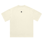 SM Sig. Knitted Round Neck T-shirt back heather neutral