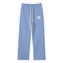 SM Fleece Straight Leg Trousers hydrangea front