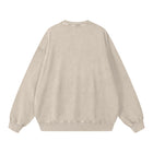 SM Acid Wash Sweatshirt beige back