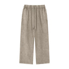 SM Acid Wash Trousers stone grey front