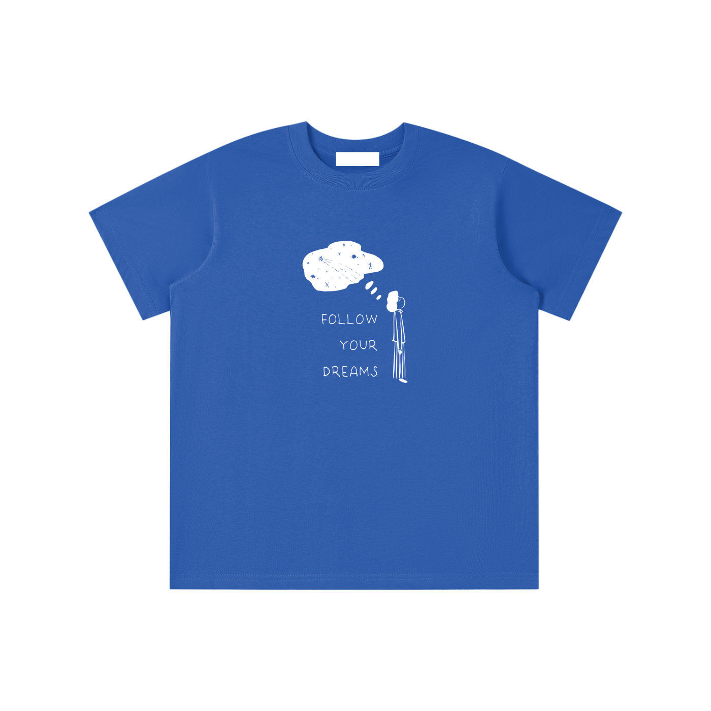 SM Follow Your Dreams Kids T-shirt dark blue front