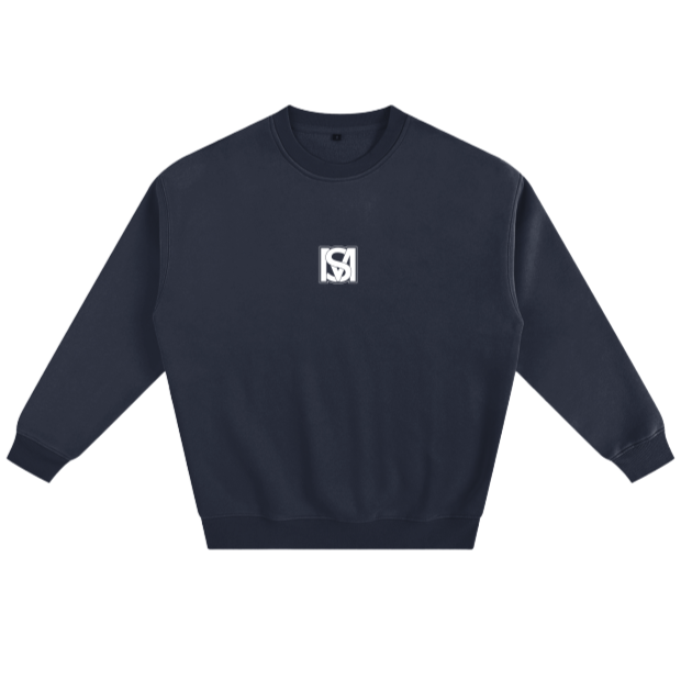 SM Fleece Sweatshirt navy front