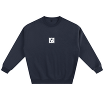 SM Fleece Sweatshirt navy front