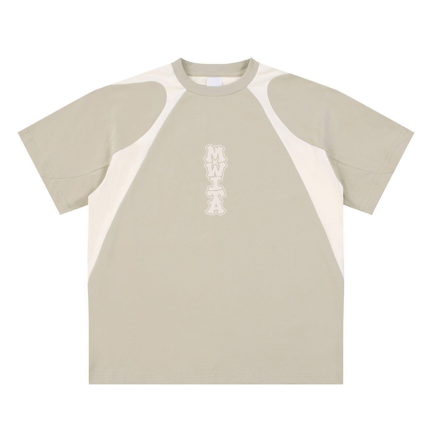 SM Graffiti Stack T-shirt camel front
