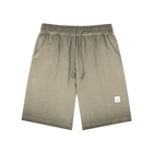 SM Sig. Reverse Dyed Shorts stone grey front