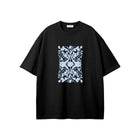 SM Baroque Bloom T-shirt black front
