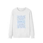 SM Baroque Bloom Sweatshirt white front