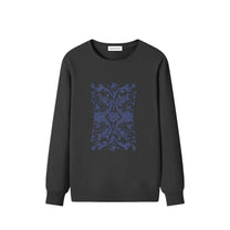 SM Baroque Bloom Sweatshirt black front