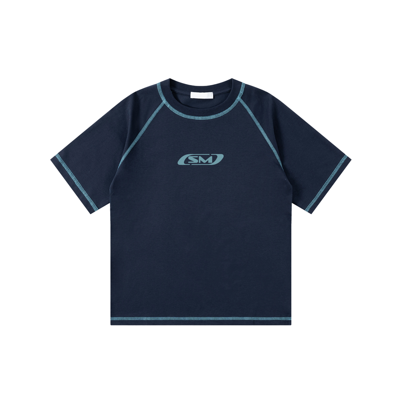 SM Motion Kids T-shirt blue front