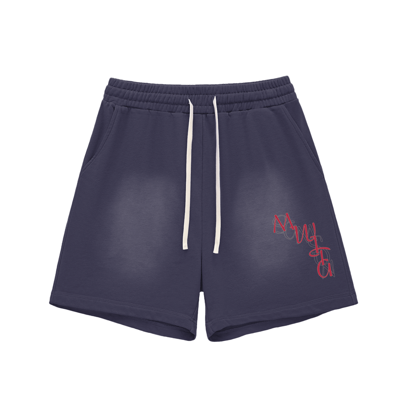 SM Echo Fleur Shorts navy front