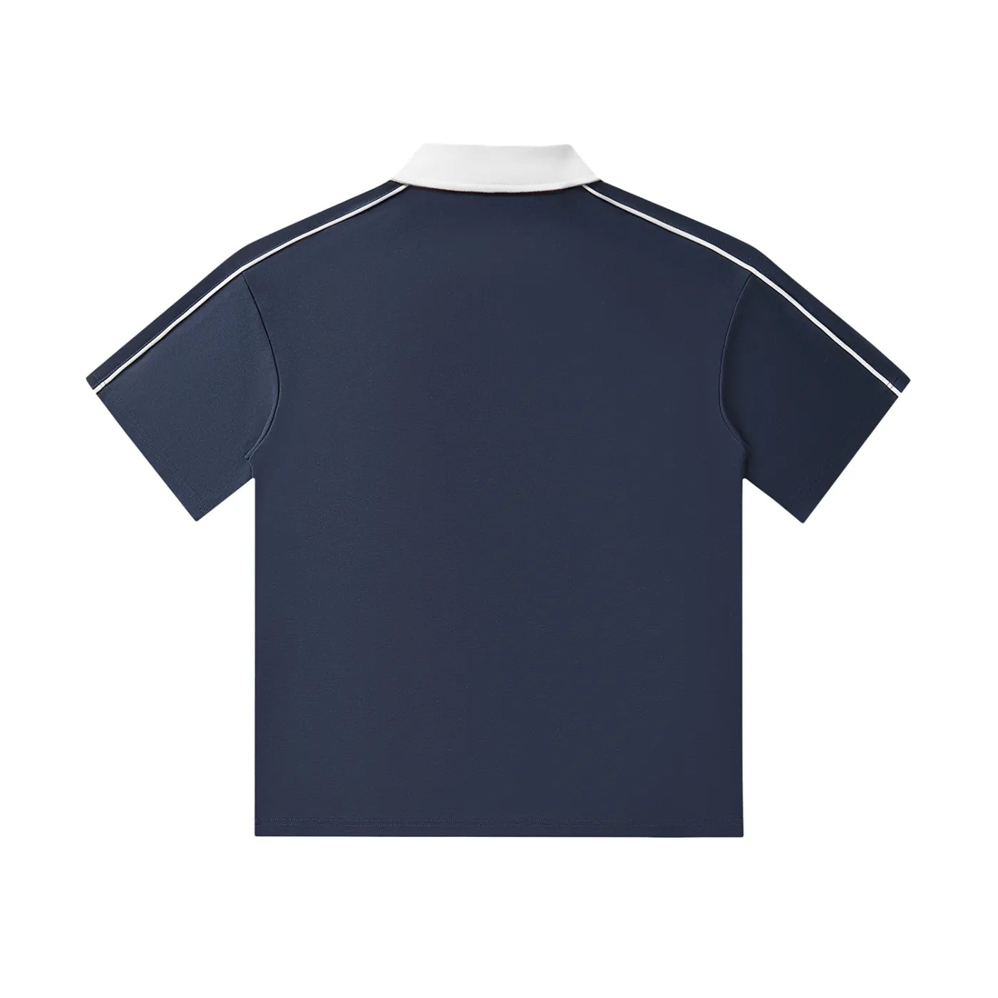 SM Royal Emblem Polo T-shirt navy back