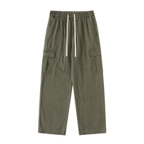 SM Eternal Fleur Straight Leg Cargo Pants khaki green front