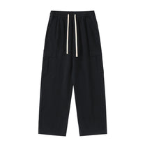 SM Eternal Fleur Straight Leg Cargo Pants black front