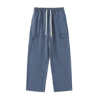 SM Eternal Fleur Straight Leg Cargo Pants blue front