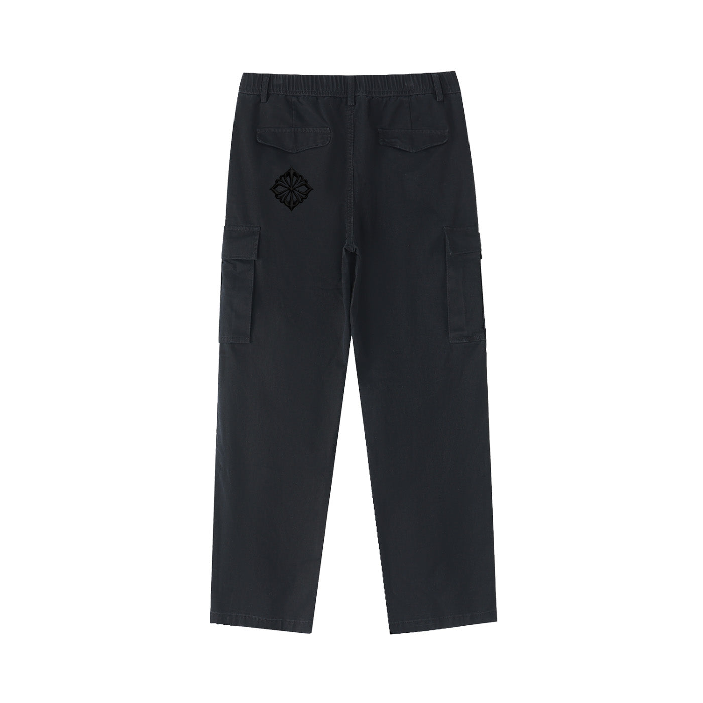 SM Eternal Fleur Cargo Trousers black back