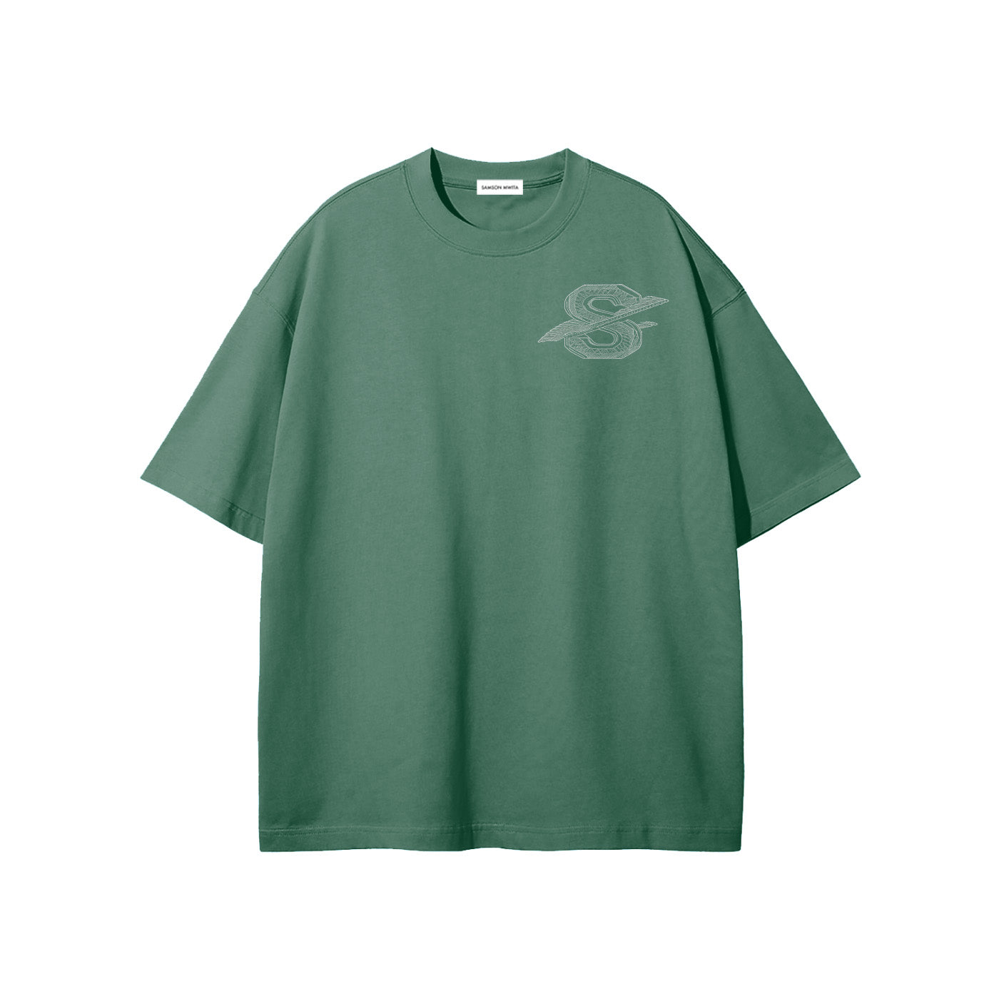 SM Carved Flight T-shirt green front