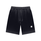 SM Sig. Reverse Dyed Shorts black front
