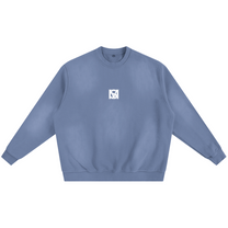 SM Sunfade Fleeced Sweatshirt denim front